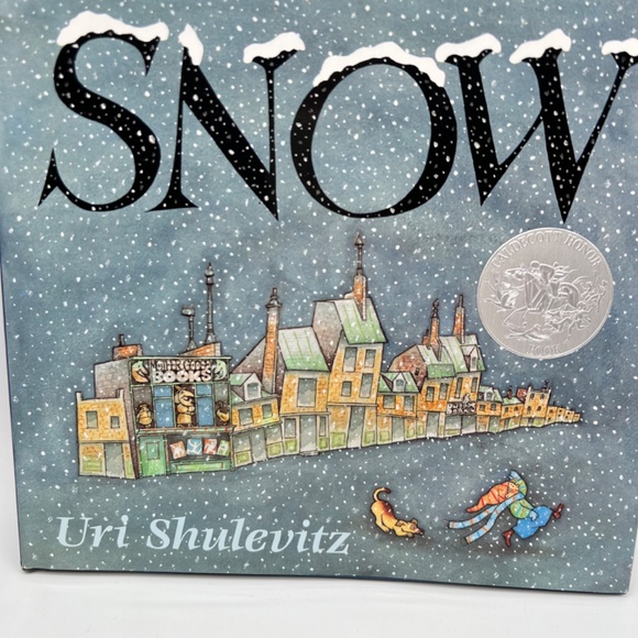 Children's Kid Snow Snowflake Winter Holiday Hardcover Book Vintage - Picture 9 of 11